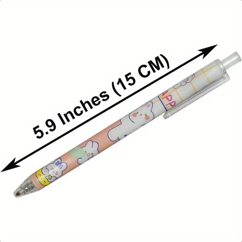 12pcs rabbits carrots gel pen cute cartoon pens retractable printing pen black ink for students ply, ink gel pens, cute pens bulk, needle tip pens, fancy pen, school pens, note taking pens, retractable gel pens, retractable pen, bulk gel pens, aesthetic, fancy , smooth ink flow, precise needle tip, students school supplies Product details 1