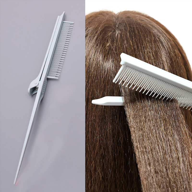 TEMU 1 Professional Tool Hair Comb - Brush For Hair, Styling Anti-static And Heat-resistant Clip On Hair Comb, Suitable For Styling And Dyeing -