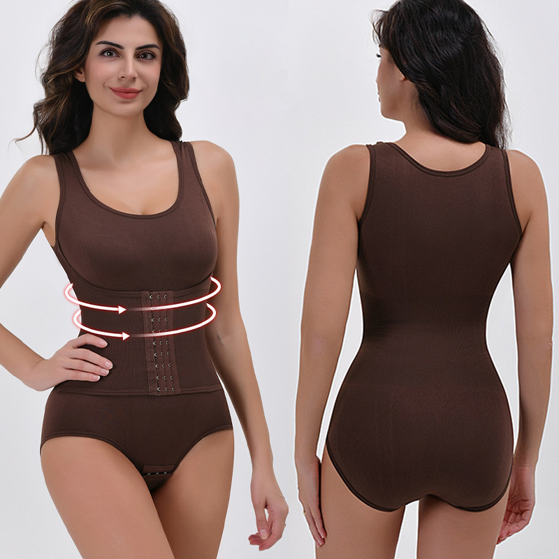 1pcs Waist Trainer for Women - Butt Lifting Body Shaper Elegant Solid Color, Four Seasons Waist Trainer for Postpartum Recovery