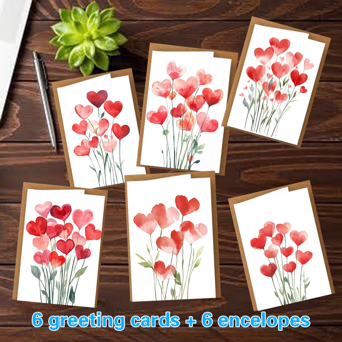 TEMU 1set/12pcs/24pcs/48pcs Festival Greeting Cards, Mother's Day Greeting Cards, Christmas Greeting Cards, Birthday Greeting Cards, Valentine's Day