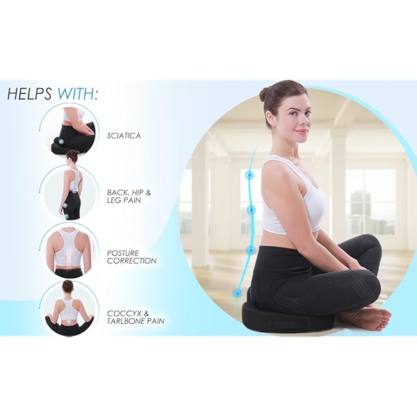 ergonomic lumbar support pillow for office chair & car - posture-  back cushion with spinal  , lower back relief, desk, gaming chair - non-slip base, no power needed - ideal for home, office, travel - black, backrest pillow, contoured design, durable construction, home users, hand wash only, office workers Product details 15