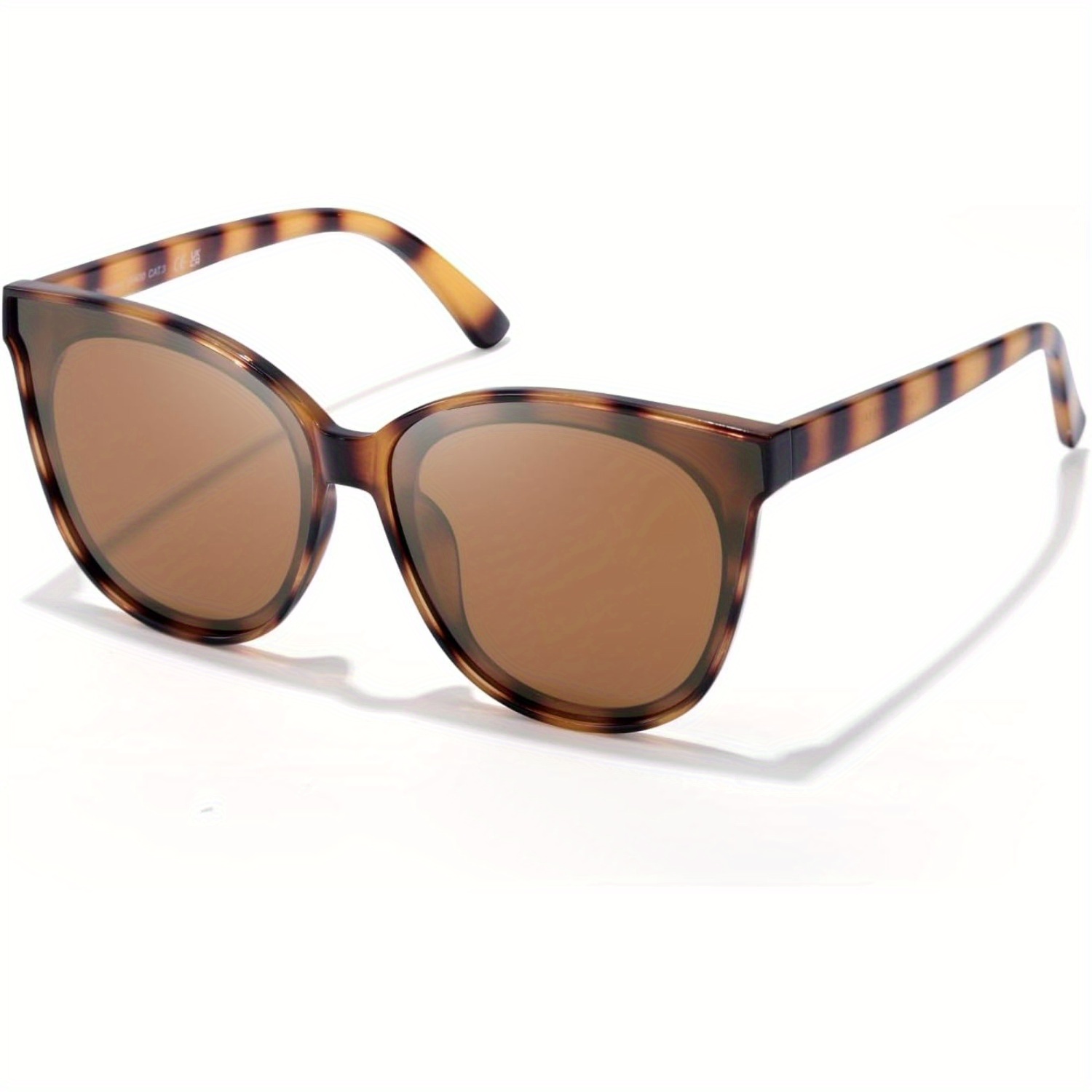 womens cat eye sunglasses polarized oversized vintage - Temu display picture 1