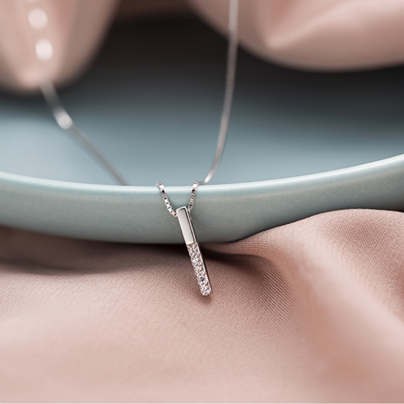 TEMU Collier pendentif et polyvalent avec incrustation de , facile à , pour femmes, vacances, , décontracté, quotidiens, ajouts de collier