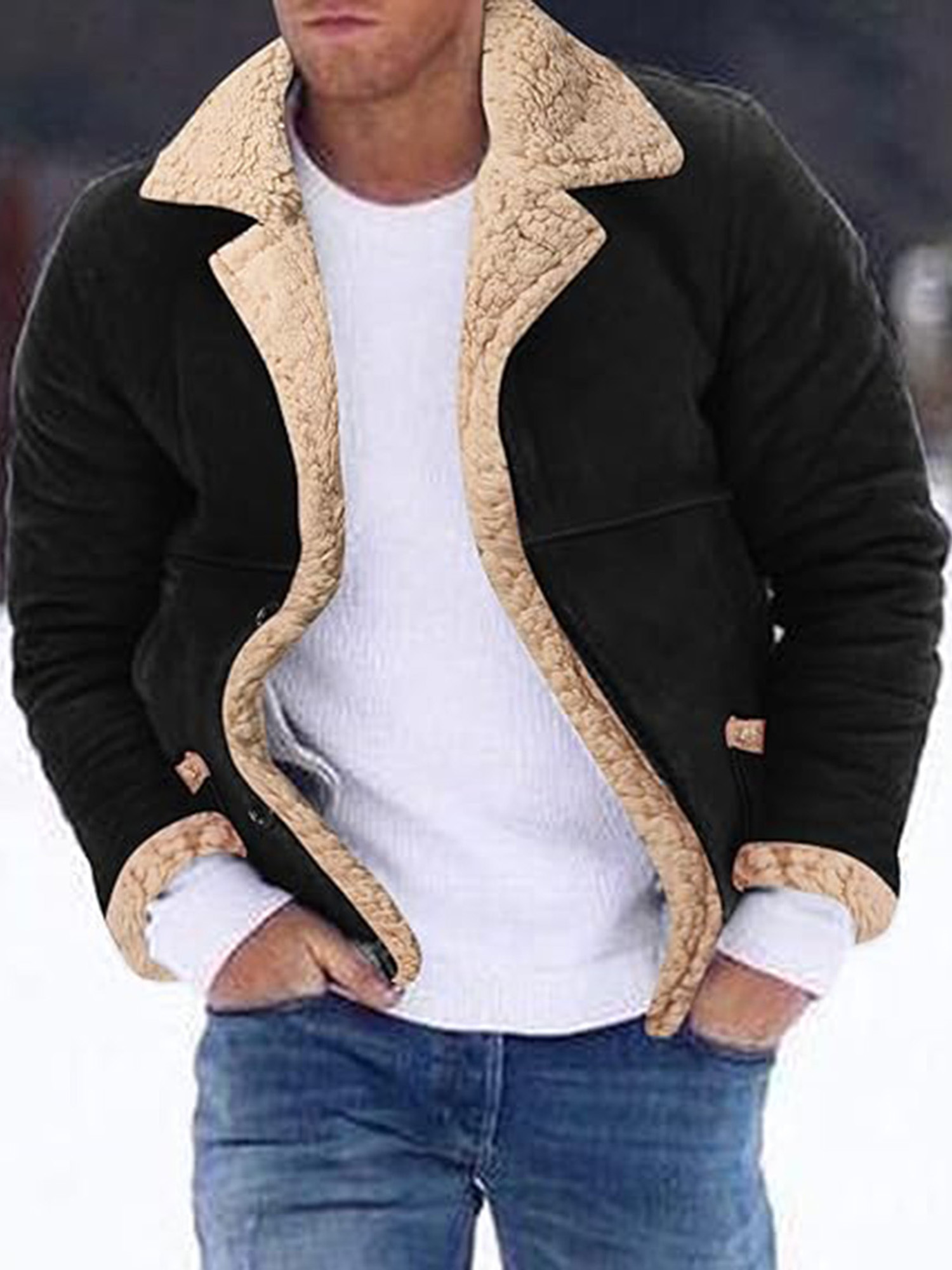 CQJFLQC Autumn Men's Wear Casual Long Sleeve Shirt Loose Fit