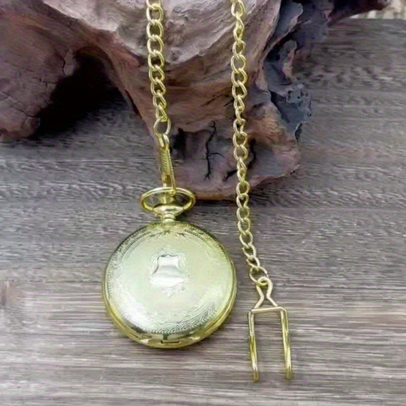 TEMU A Beautiful Pocket Watch | Vintage & Fashionable | Suitable For All | Fashion Additions | Thoughtful Present