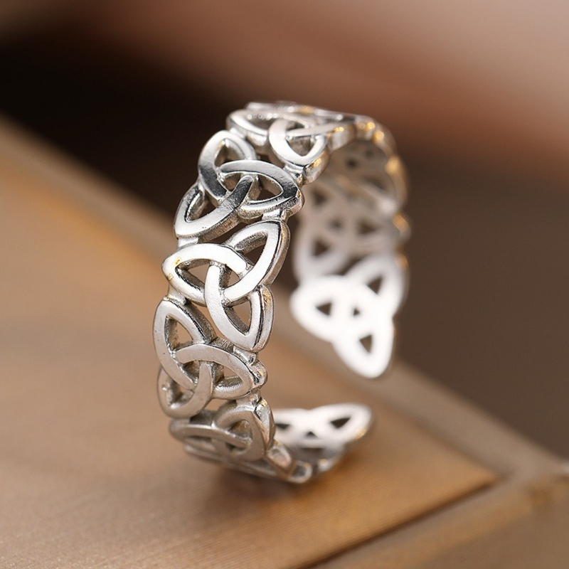 E-shop Elegante keltische Knoten verstellbare Ringe für Frauen – Täglich, , Casual, Party, Geschenke, Braut, Verlobungsringe, Accessoires
