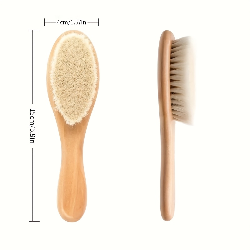 Personalized Wooden Bath Brush with Custom Name