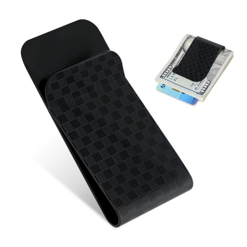 TEMU Money Clip Slim Front Pocket Wallet Up To 50 Minimalist Wallet For Men Gift
