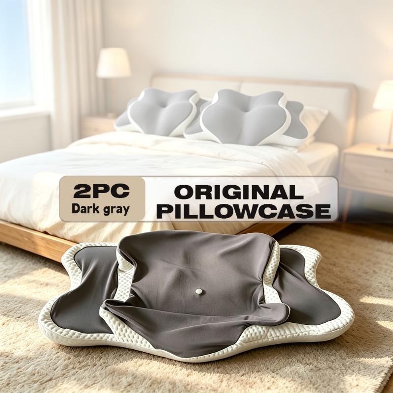 TEMU Ensemble de taies d'oreiller douces et confortables pour (1/2 pièces). Tissu lavable en machine, ajustement parfait, taie d'oreiller amovible à