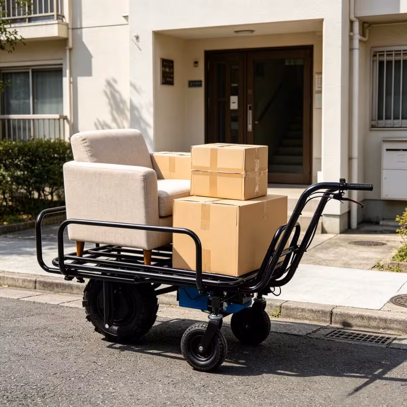 electric transportation cart 24v 350w motor powered utility garden wagon dump cart 265 lbs load capacity with metal handle and 16 yard cart and wagons for lawn Product details 2