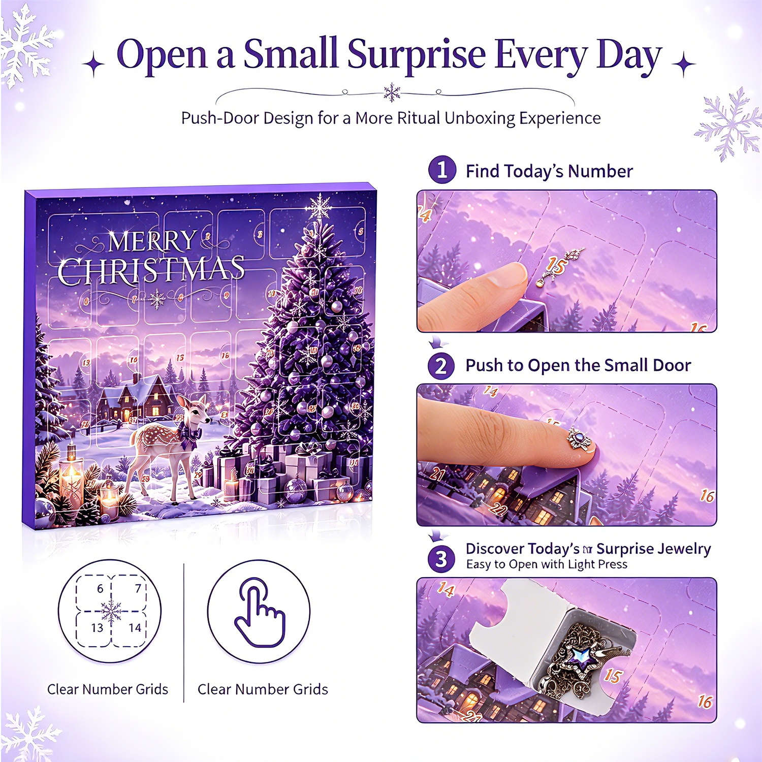 2026 New Christmas Countdown Calendar Ornament Gift