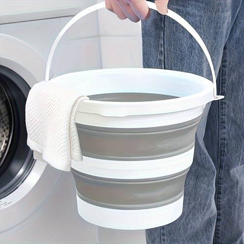 portable folding bucket durable space saving compact and easy to store suitable for car washing camping fishing travel and outdoor activities compact lightweight design use