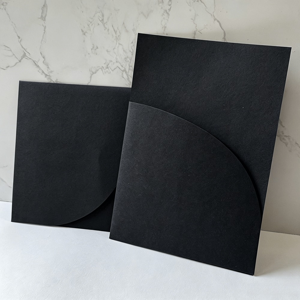 TEMU 6-pack Elegant Wedding Invitation Bags - Formal Event Stationery, Compatible With 5x7 Invitation Cards, For Weddings, Engagements, Birthdays,