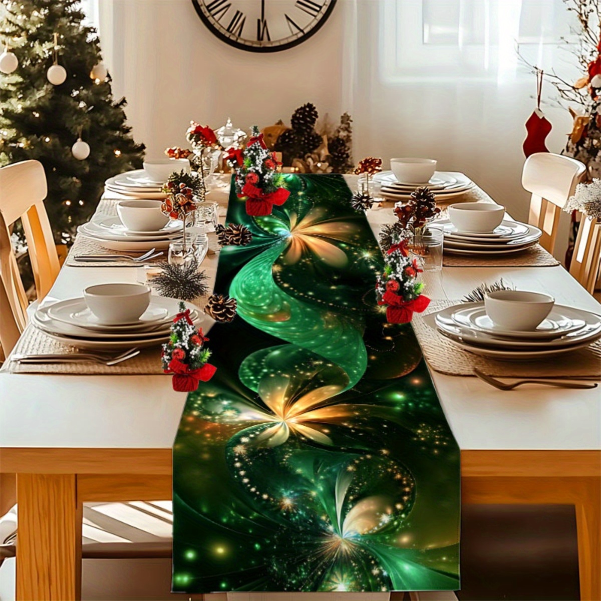 Image of A Single Piece Of A And Flag Cloth, Perfect For Festival Celebrations. It Features A Starry, Elegant That Enhances Home Decor, A Festive Touch. With Exquisite , Soft, Comfortable
