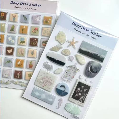 cartoon ins jelly 3d große bildaufkleber niedliche selbstklebende diy kamera tablet dekorationssticker
