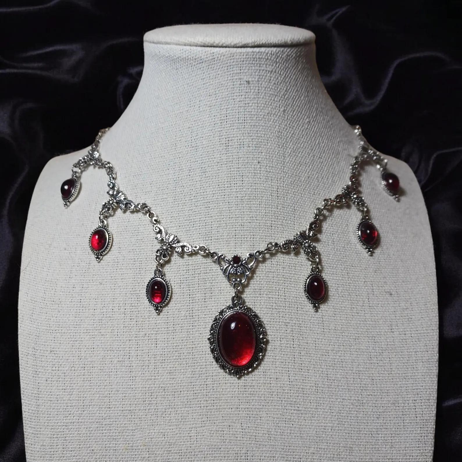 TEMU Available In 2 Colors, 1pc Of Renaissance Vintage-style Jewelry, Victorian-style, Gothic-style Necklace