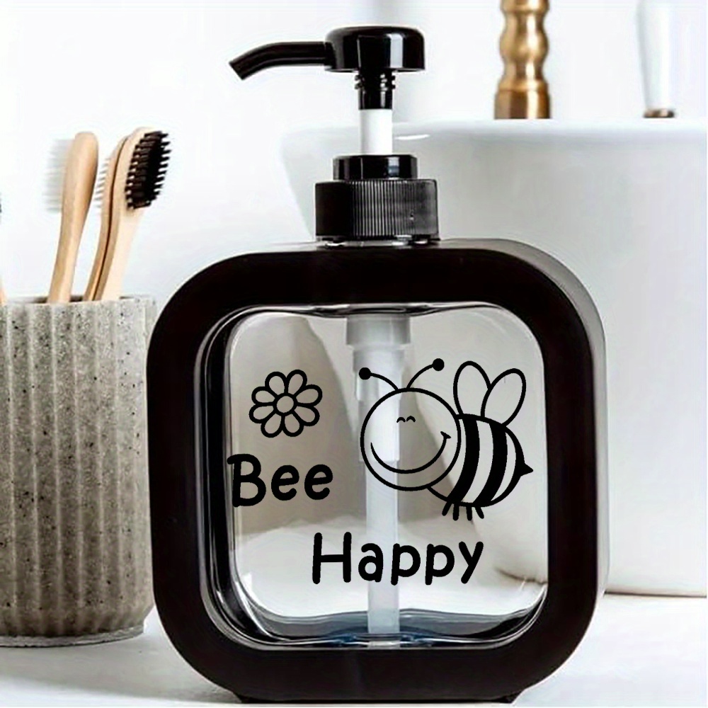TEMU Cartoon "" Moisturizing Hand Soap Pump Bottle Dispenser - Perfect For Valentine's Day, Anniversary Festival Gifts, Birthday Gifts, Party