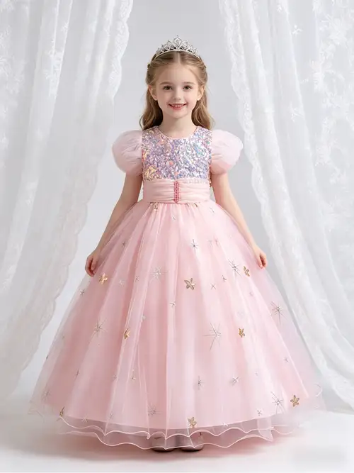 quince pink dress Dancing Queen 5006 Long Quinceanera Dress Fuchsia / Medium