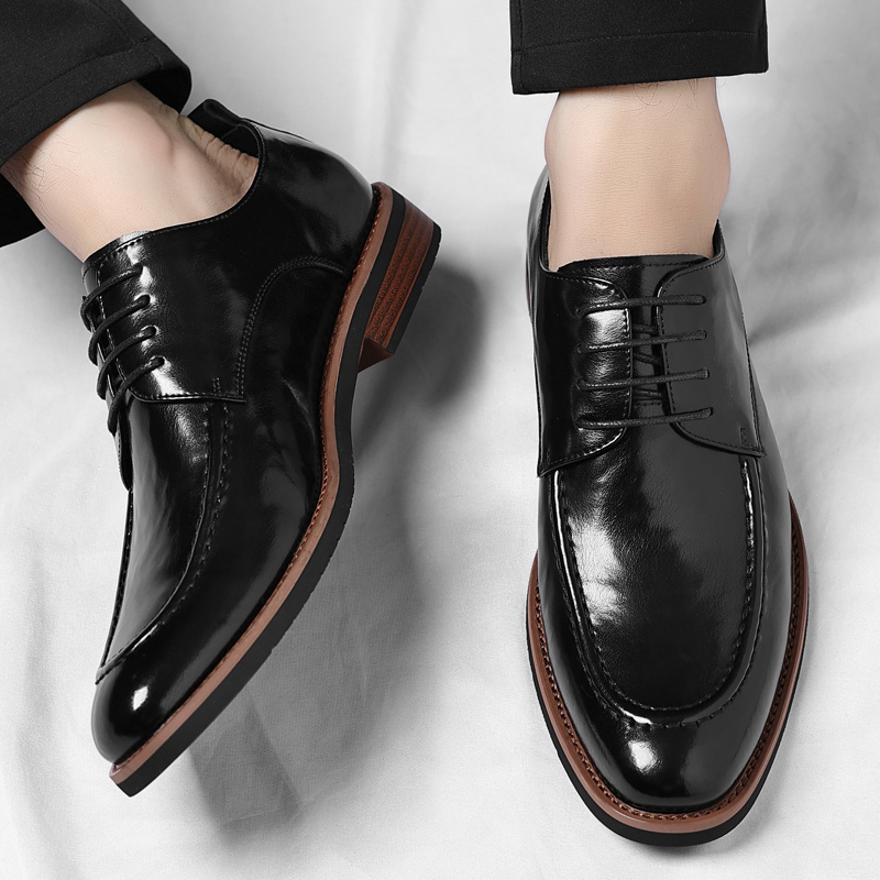mens formal dress shoes laces featuring a comfortable - Temu Bahrain