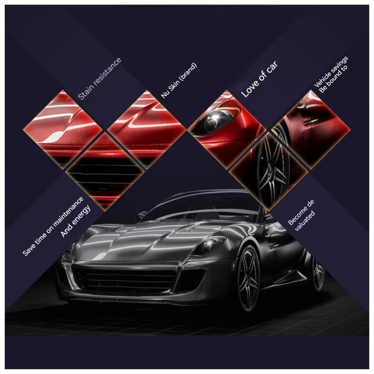 transparent invisible car wrap tpu 7 5mil premium body protection film paint protection i scratch resistant i anti i Product details 6