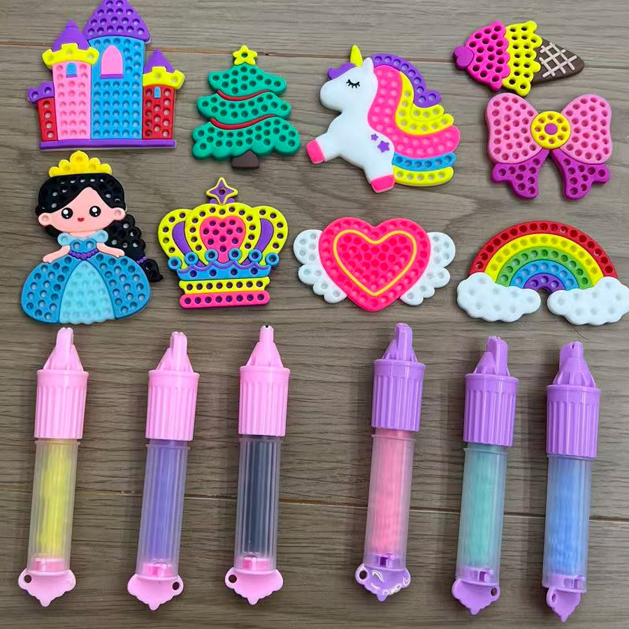 Image of 5/ Mosaic Puzzle Craft Kit - Dot Mosaic Art Set With Colorful Painting Pens, Creative Puzzle Boards & Fun Craft Activities, Birthday, Christmas & Holiday Gift