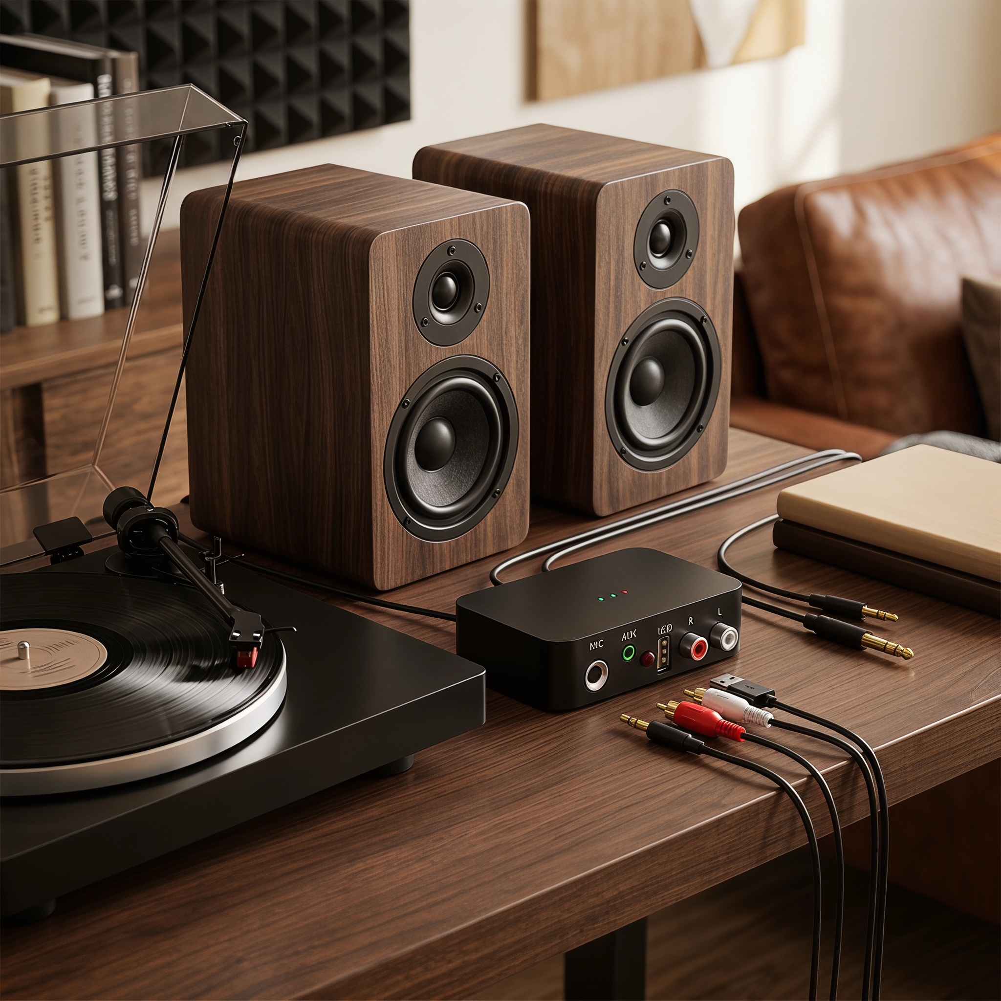 Wireless Bluetooth 6.0 Receiver For Speakers, Nfc Pairing Audio, Plug And Play For Old Stereo Systems, Tvs, Phones, Computer