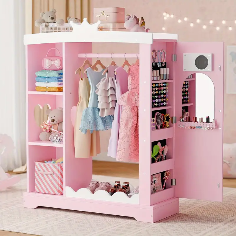 kids jewelry cabinet dress storage shelves - Temu kids jewelry cabinet dress storage shelves - Temu