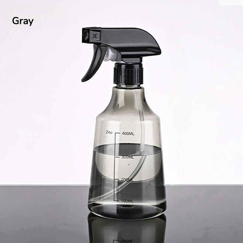 E-shop Klare Sprühflasche aus Kunststoff (500 ml/17,6 oz), Druck-Wasserschlauch, Bewässerungswerkzeug, verstellbare Düse (Feiner Nebel und Jet) für