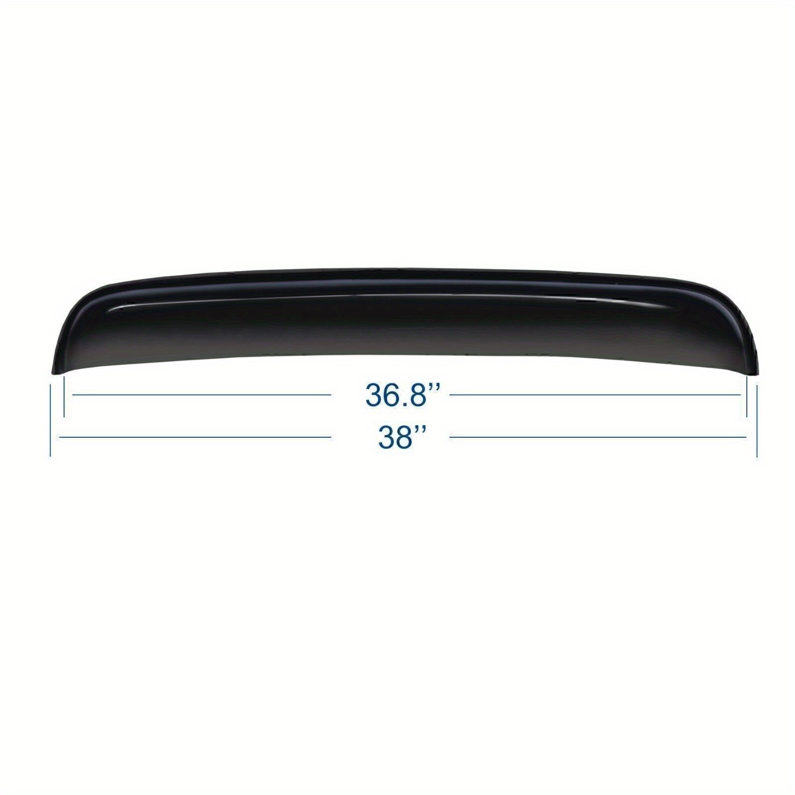TEMU Brand Sun/ Top Window Sunroof Visor Vent Rain/wind Deflector Measuring 980mm