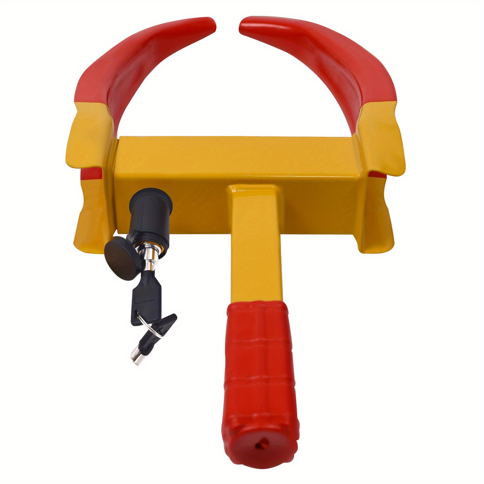 TEMU Wheel Clamp Tyre Claw Universal Parking Claw Wheel Clamps Wheel Lock Anti-theft Safety Lock Wheel Lock For Car Motorcycle For
