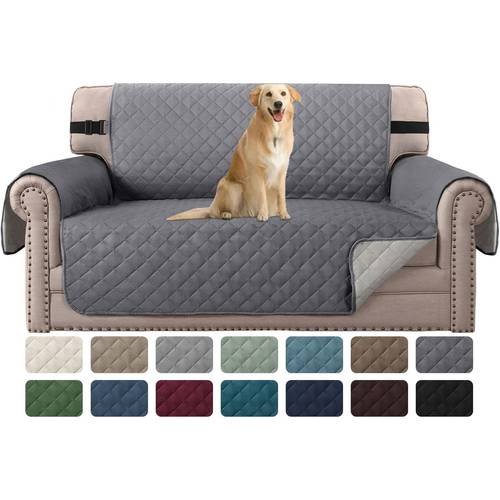 1 loveseat couch sofa slipcover liquid resistant cover washable non slip fabric furniture protector for pets