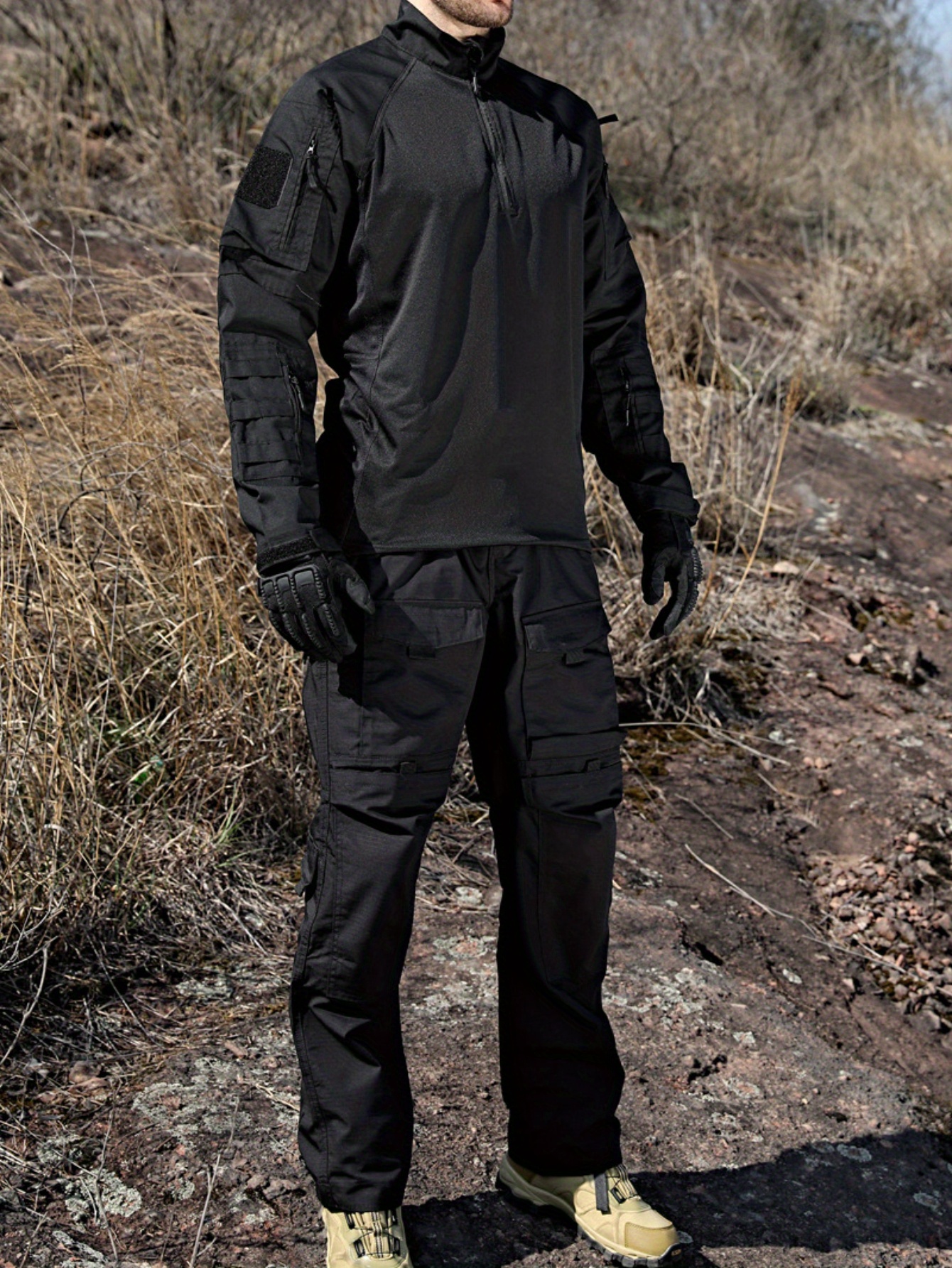 pantaloni tattici tasche pantaloni resistenti Temu Italy