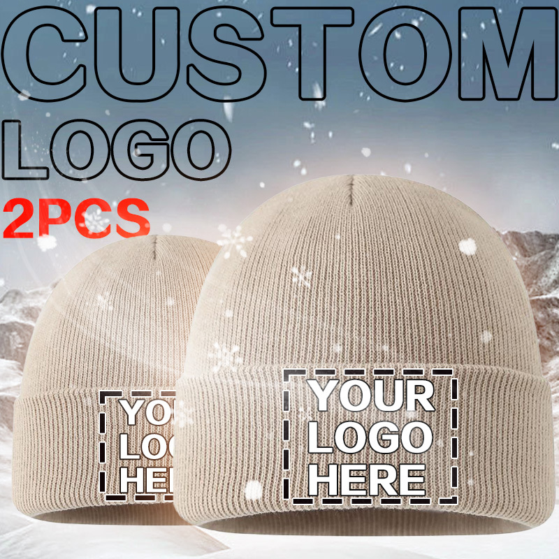 TEMU Personalización de 2 gorras, unisex, gorras personalizadas, impresión de fotos y texto disponible