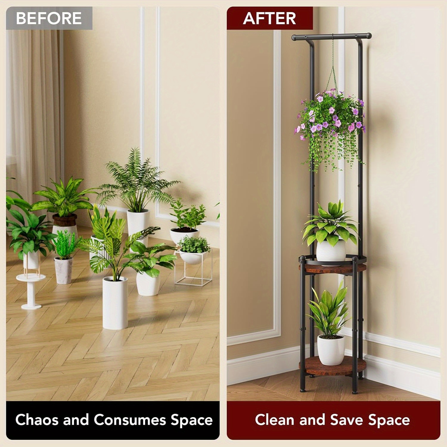 umbra triflora hanging planter Umbra Triflora Hanging Planters main image 1