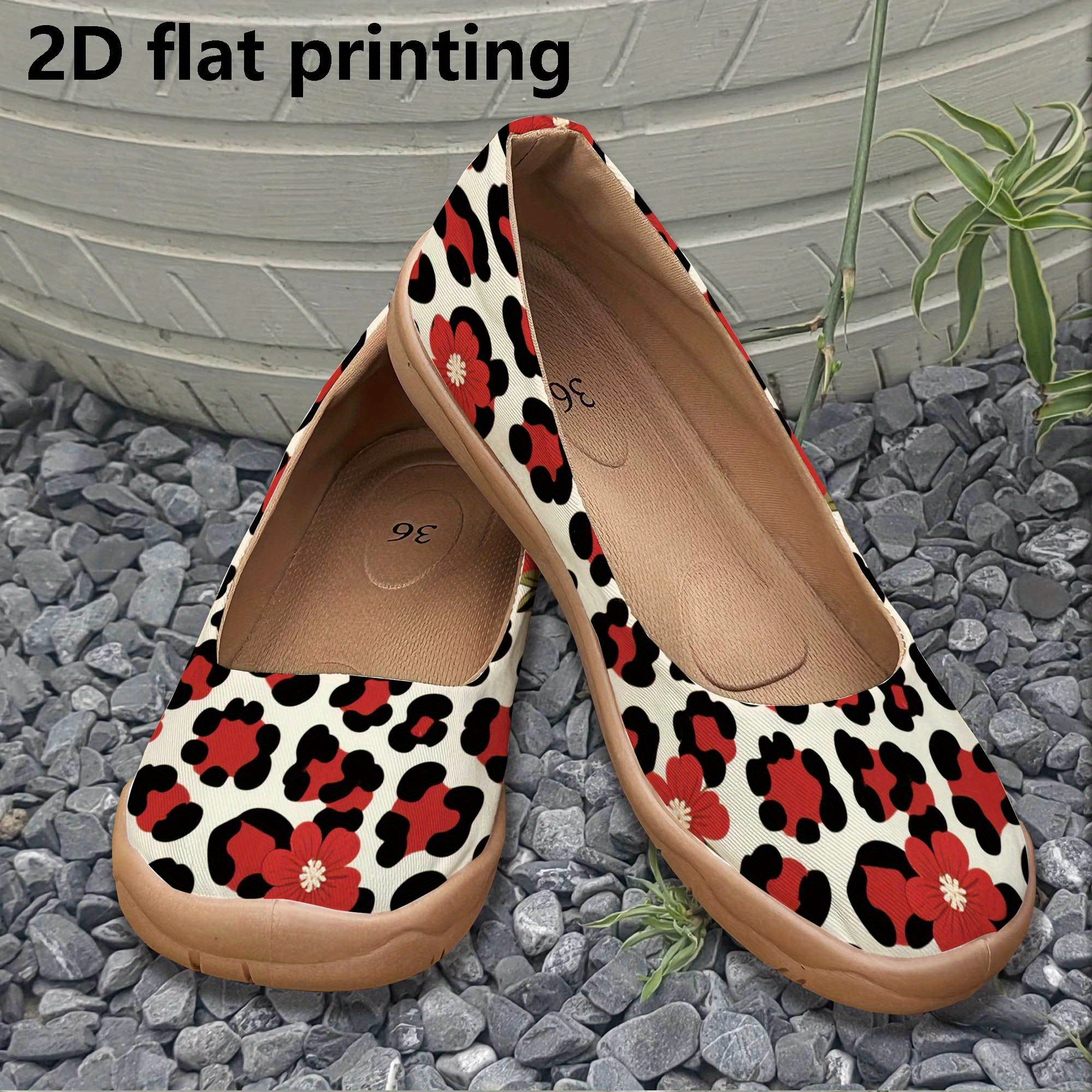 womens casual fashion leopard print couple sneakers non slip