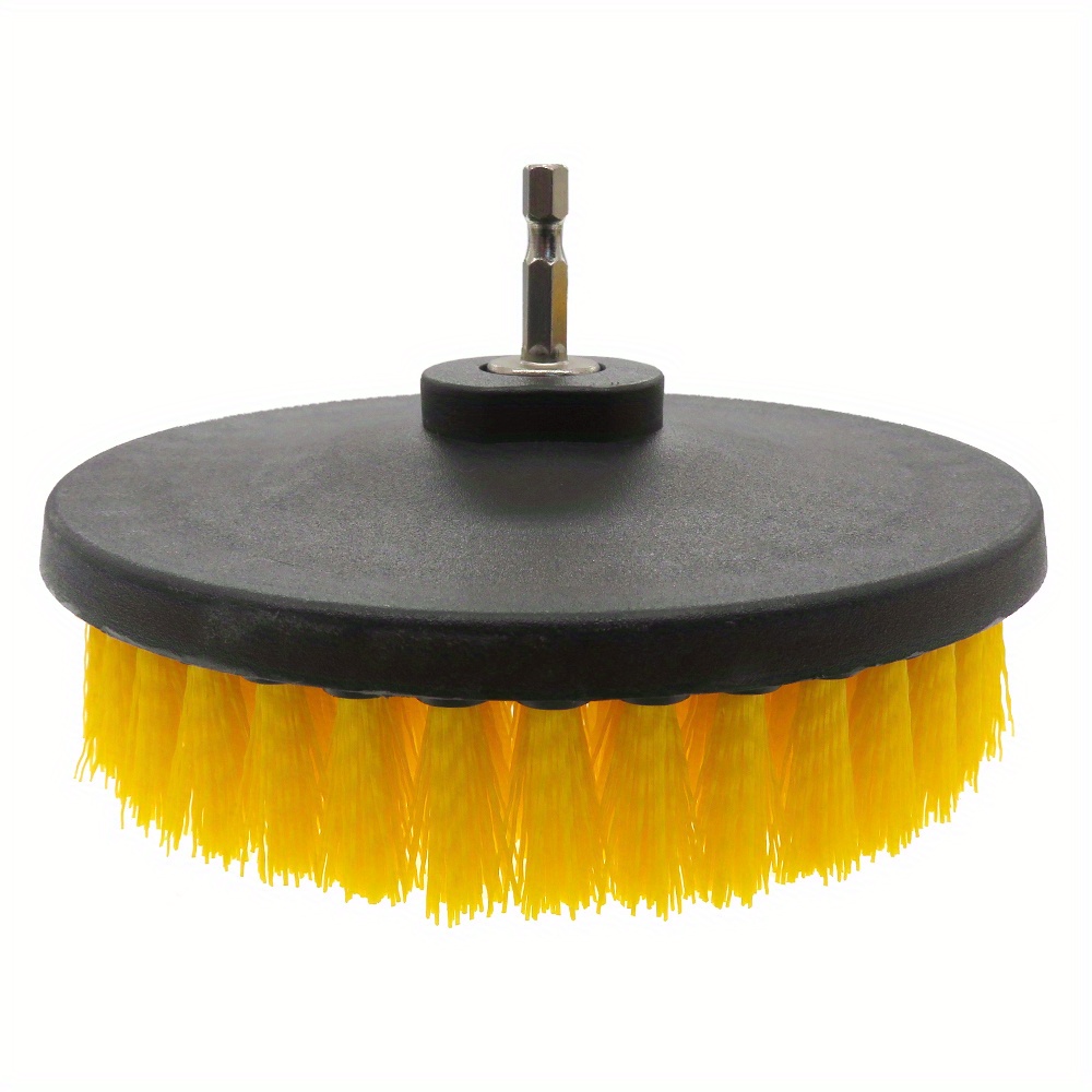 TEMU 6 Inch Power Scrubber Drill Cleaning Brush With M14 Thread Drill Adaper For Cleaning Carpets, Kitchens And Bathrooms