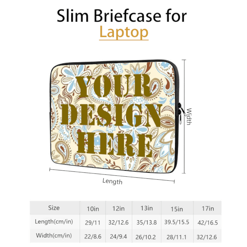 Custom Picture Personalized Laptop Bag for Unique Gifts