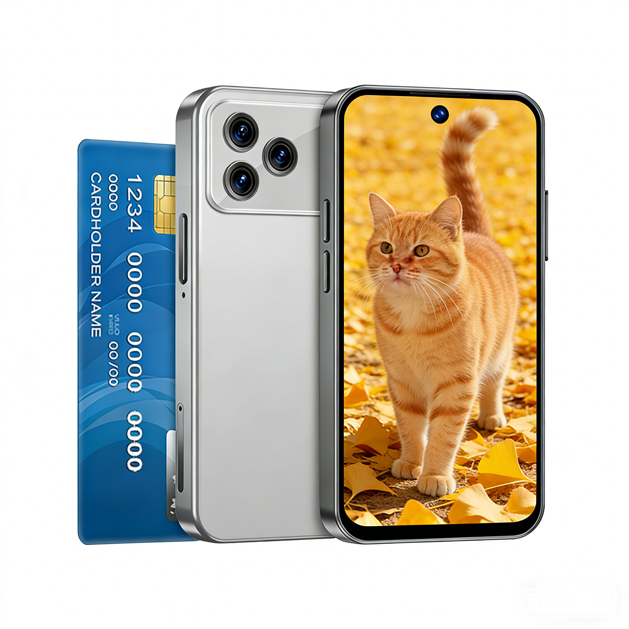 TEMU 2026 .7-inch Smartphone With 4gb And 64gb Storage, 13, Dual Cameras (5mp   8mp), , 3g Connectivity, Includes And Data Cable For Everyday Backup