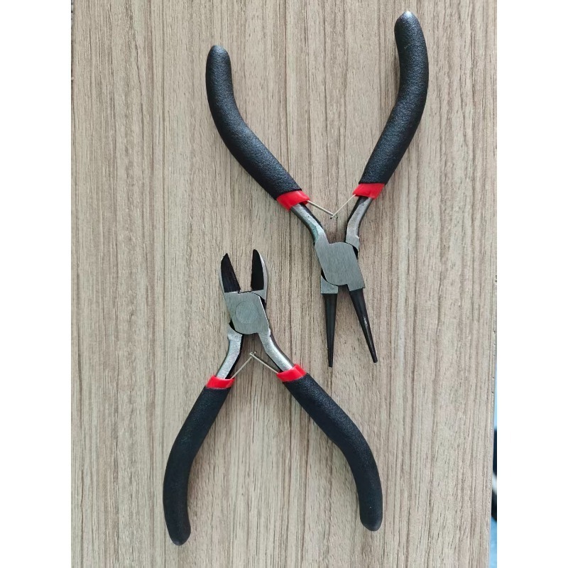 TEMU 1 Set de Mini Pince Multifonctionnelle, pour la Bijouterie, la Fabrication de Bijoux, Artisanaux de , Kit d'Outils de