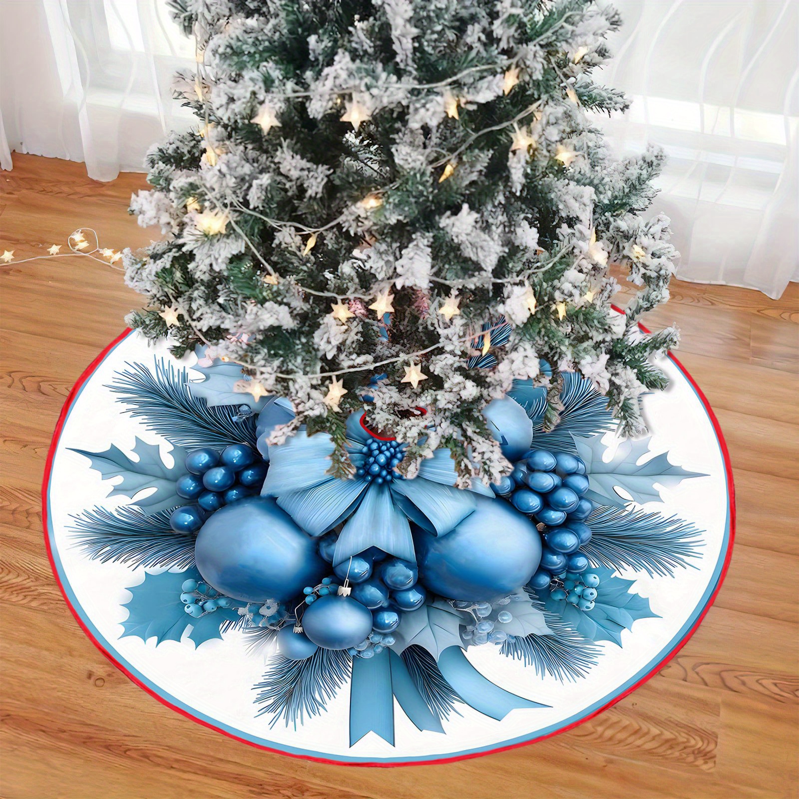 

1pc Christmas , Polyester , Decor, For , , , Christmas & New