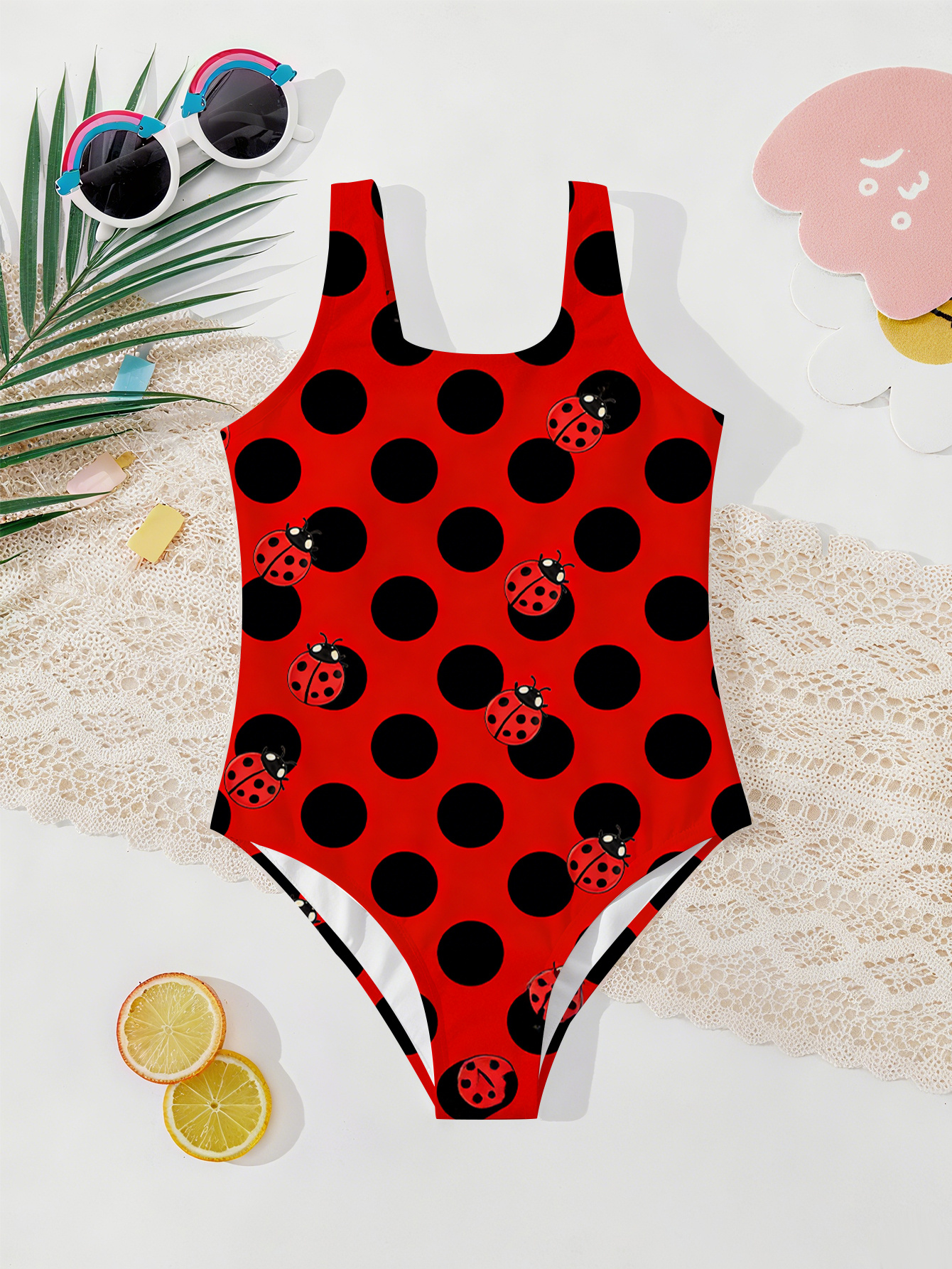 ladybug clothes for girls sold on Temu United States