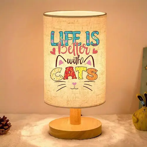 Lampe De Table Animalière Vintage Keedomm - Veilleuse Résine Vitrail Bohème Pour Salon