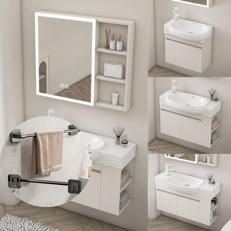 E-shop Handtuchhalter, Badezimmer Wandhalterung ohne Bohren, Badezimmer Handtuch Einzelstange Toiletten Aufbewahrung, Starke Tragfähigkeit
