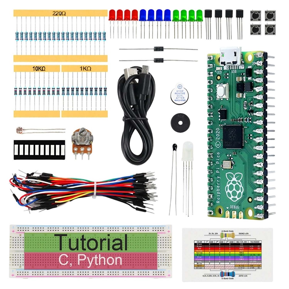 142 шт.  , двоядерний мікроконтролер arm  -m0+, детальний підручник, код на python c Опис товару 3