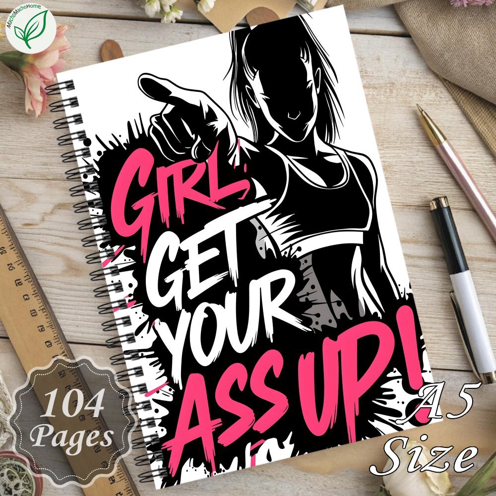 TEMU 1 Weight Loss Planner Notebook, Lined Diary, Health, Motivational Design, Weight Loss And Body Measurement Record , A5