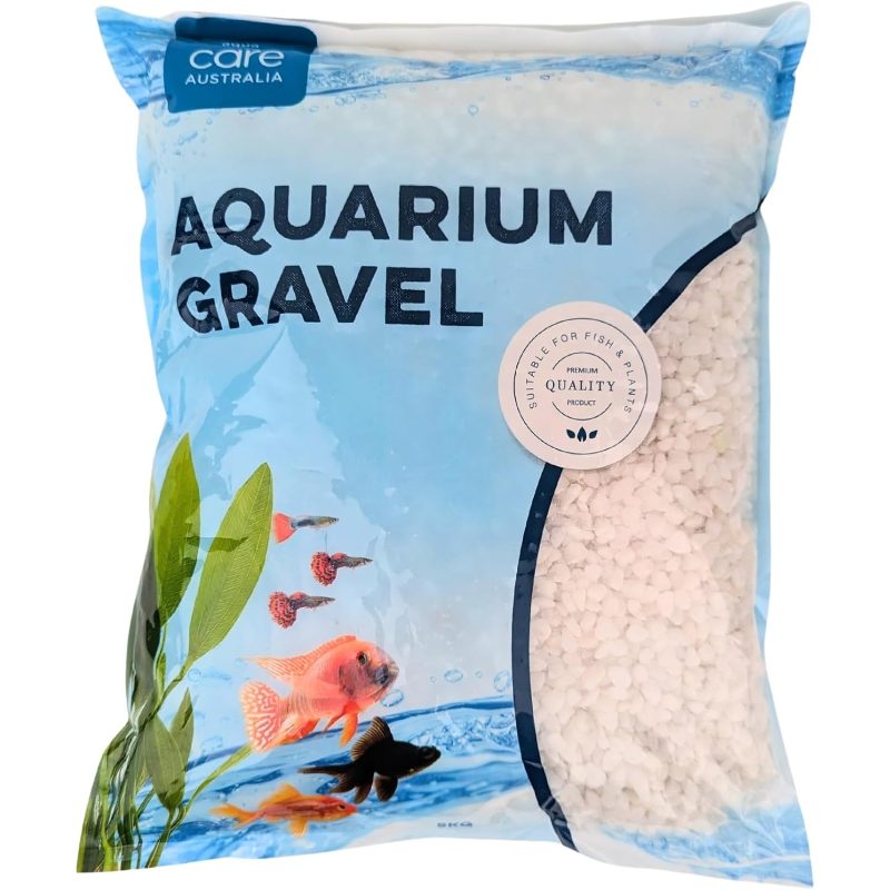 Aqua Care Aquarium Gravel Black 5kg, 5-10mm - Suitable Freshwater and Saltwater Fish Tanks, Aqua Safe, Aquarium Decorative Gravel