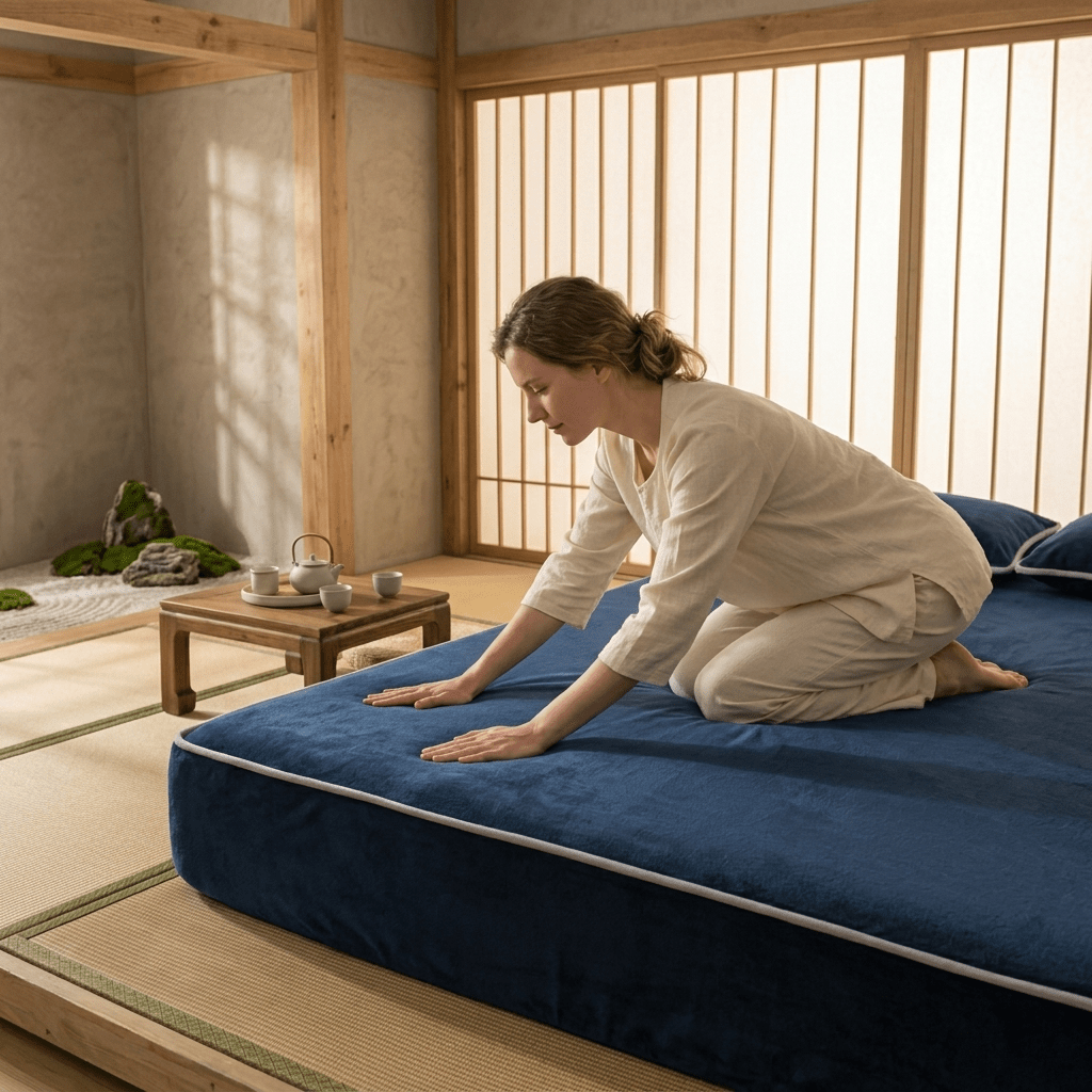 Image of Solid Color Milk Fleece Fitted Sheet, 30cm Deep Pocket Mattress Cover, Soft Flannel Bed Sheet With Elastic , Wrinkle-free, Machine Washable