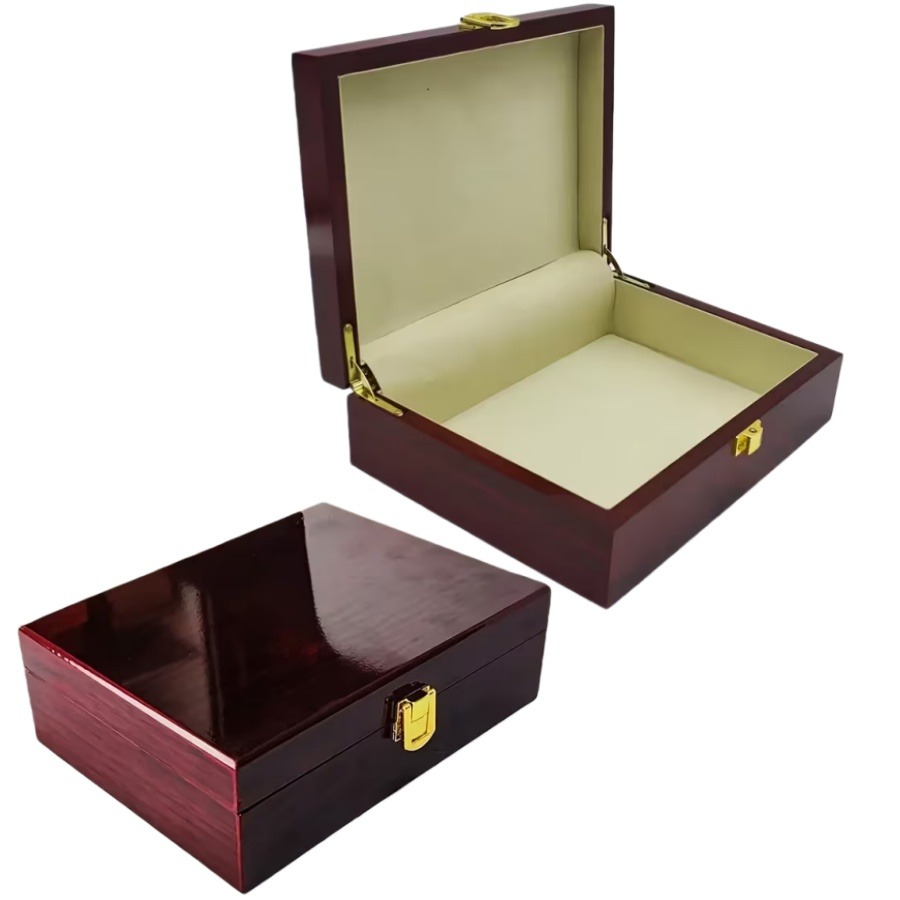 TEMU 2pcs/1pc, High-end Jewelry Storage Box, Multi-functional Gift Storage Box, With Velvet Lining, Can Store Jewelry, Watches, Clothes, Belts,