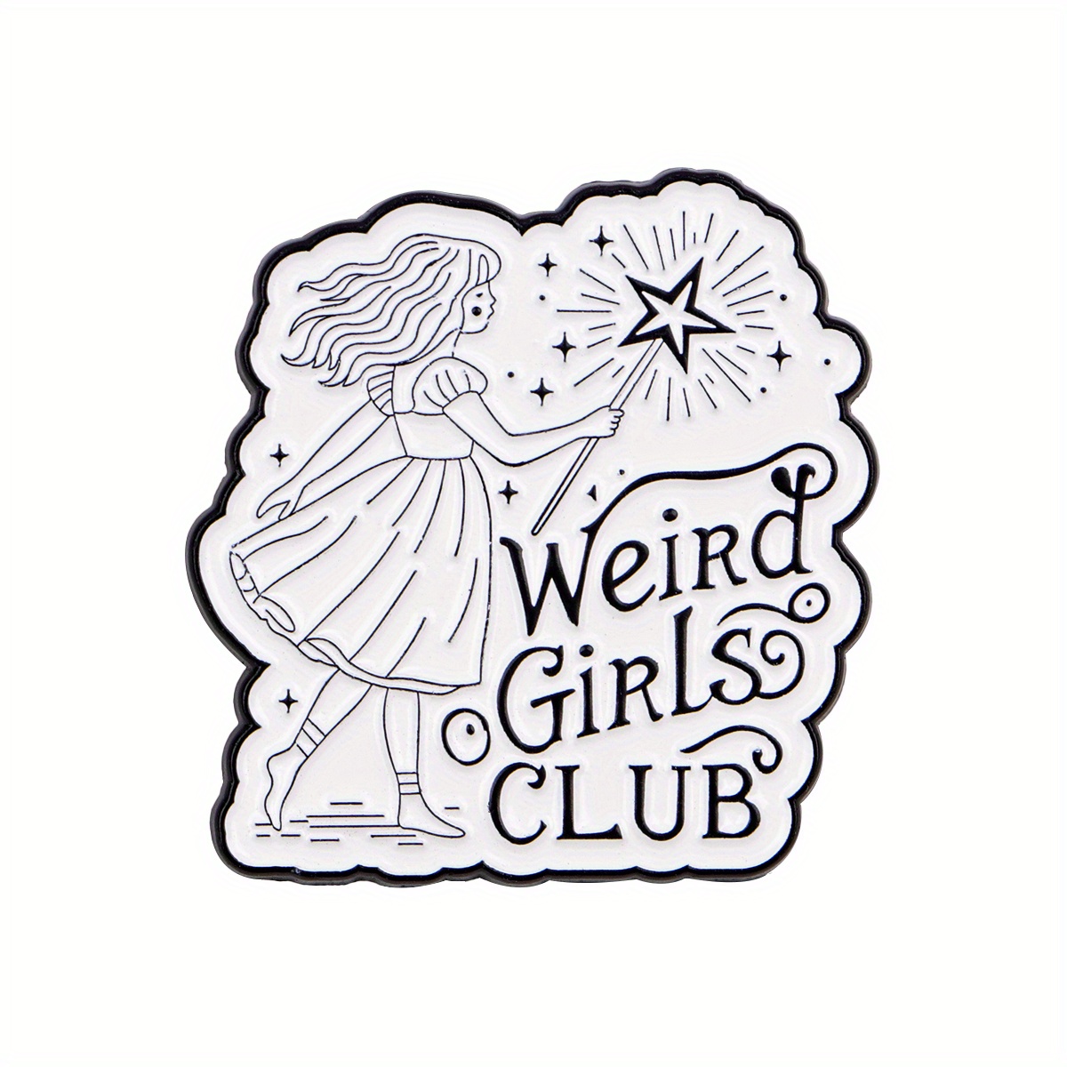 TEMU 1pc Of Stylish Enamel Pins And Brooches For Decorating Backpacks And Bags, Perfect As A Gift For