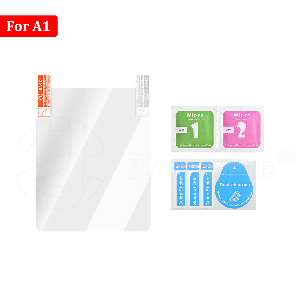 TEMU Protector de pantalla para A1/A1 Mini, antiarañazos, anti dactilares, sin , definición, piezas para impresora 3D